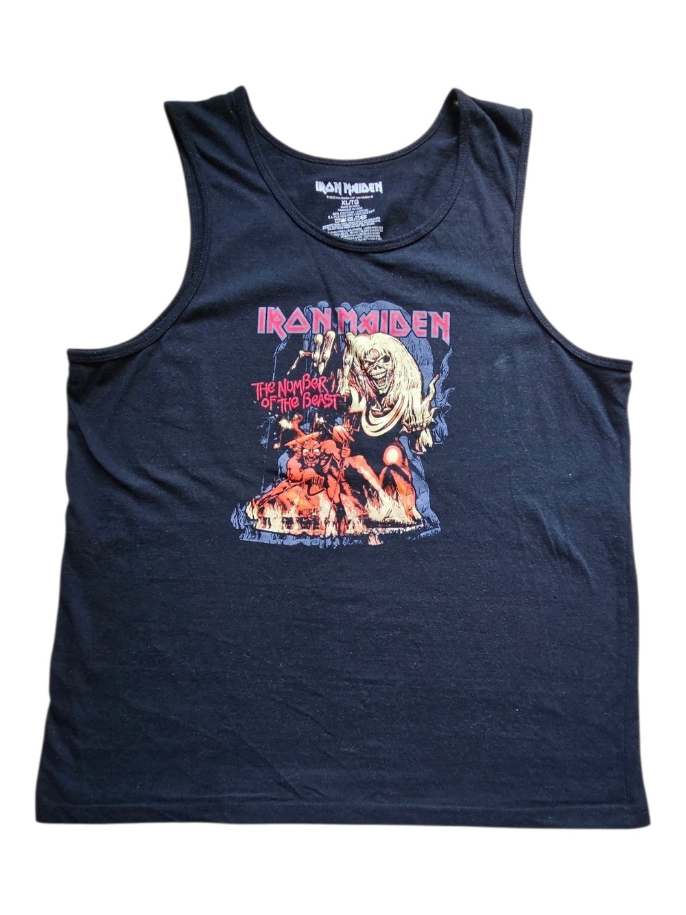 Official Iron Maiden The Number of the Beast Tank Top - XL